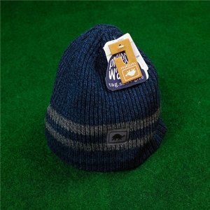 NWT Turtle Fur Heather Navy Beanie